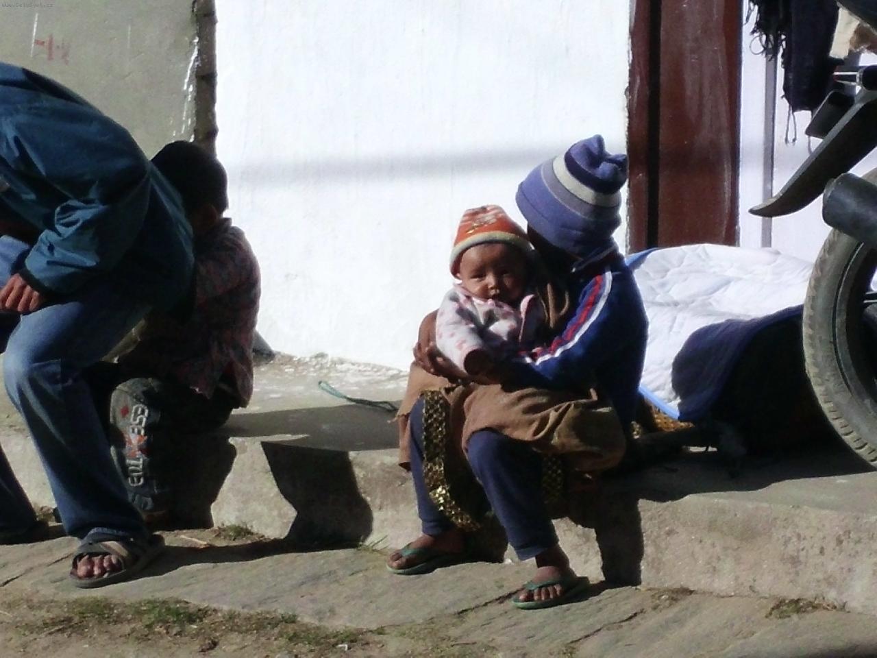 Foto: normální ráno v Phaplu