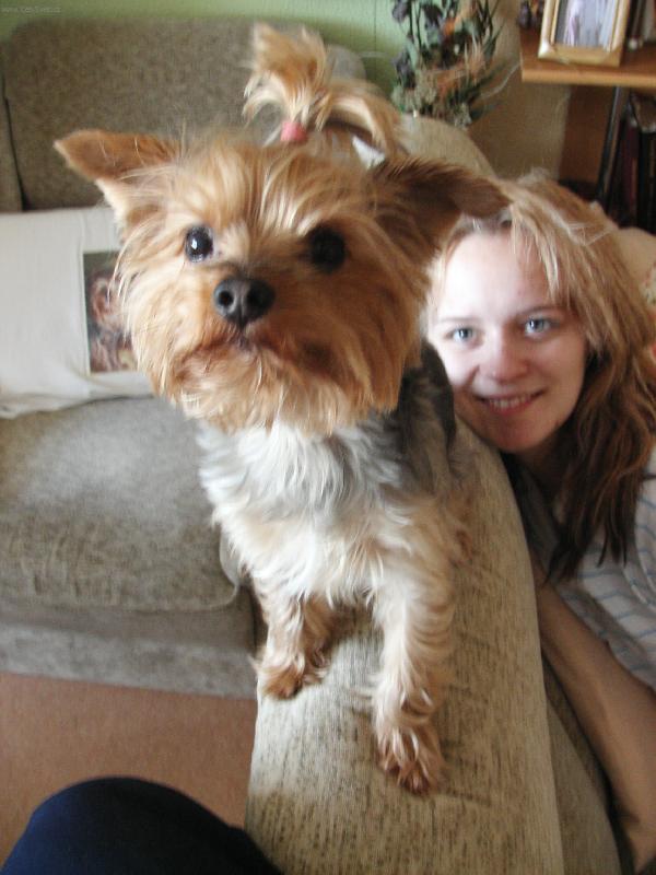 Foto: portr�t-Johny a mam�a