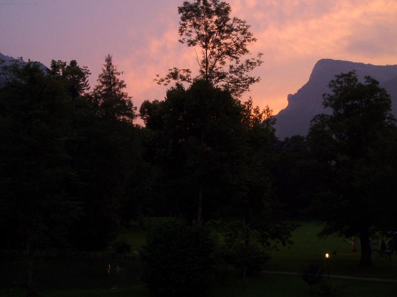 Foto: Alpy 2006-Z�pad slunce