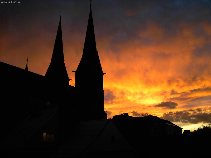 Foto: z�pad slunce