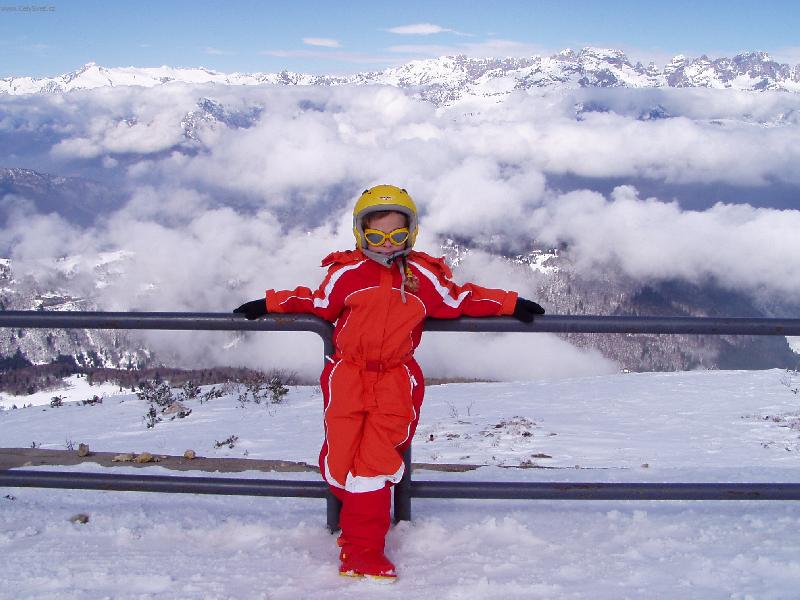 Foto: Monte Bondone-�ivot v oblac�ch